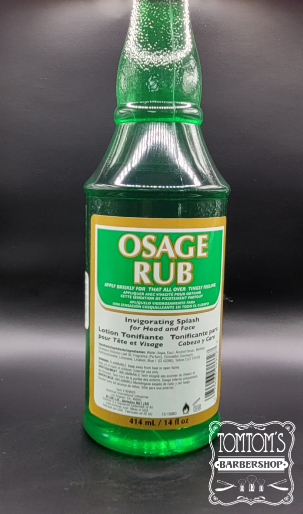 Tonique Osage Rub Hair & Face Barberink Tomtom's